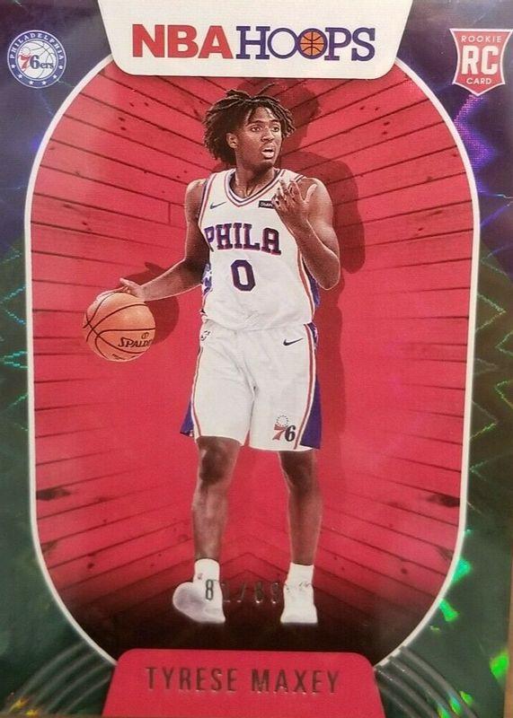 Tyrese Maxey [Green Explosion] #207