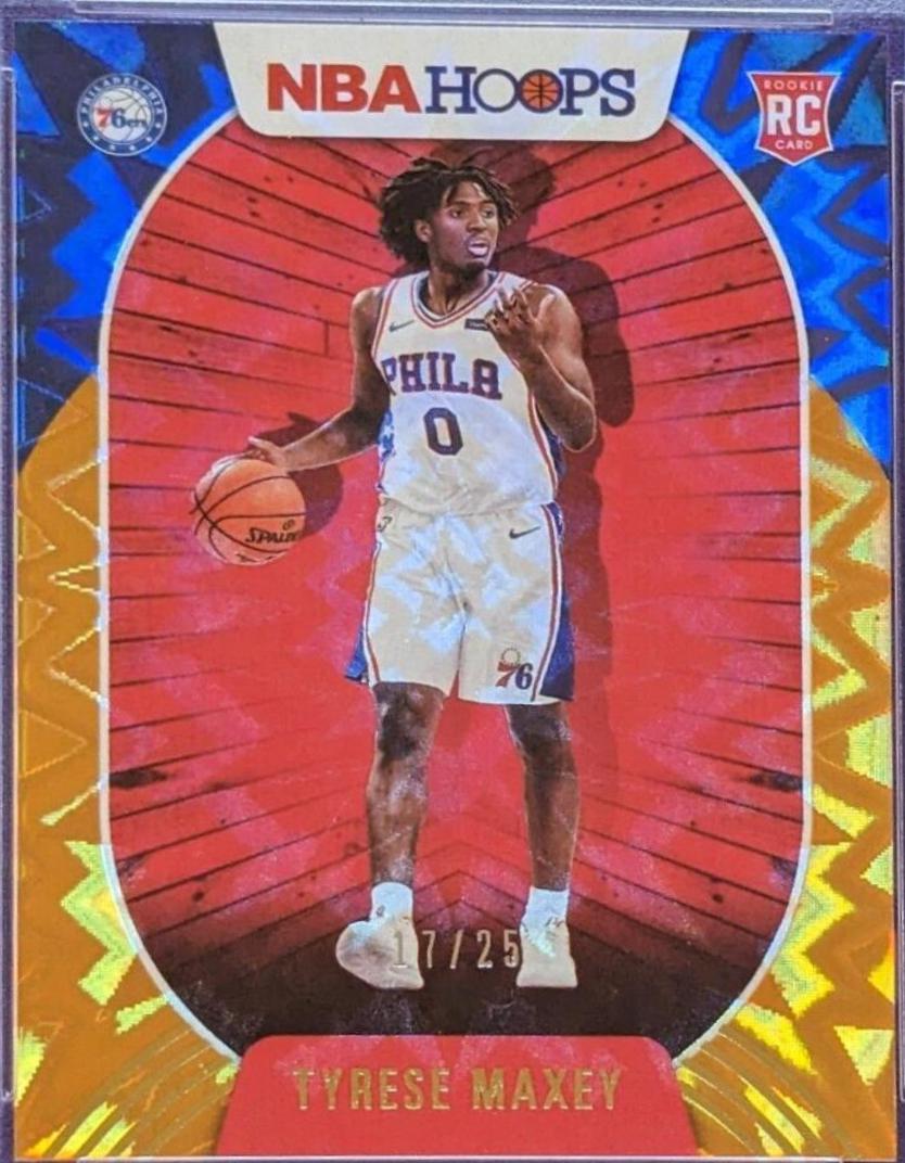Tyrese Maxey [Orange Explosion] #207