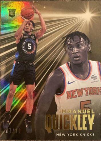 Immanuel Quickley [Gold] #154