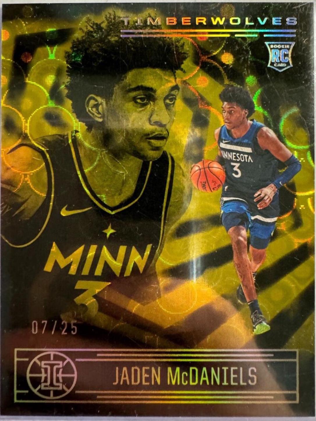 Jaden McDaniels [Asia Gold] #173