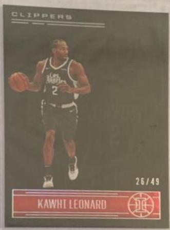 Kawhi Leonard [Black] #14