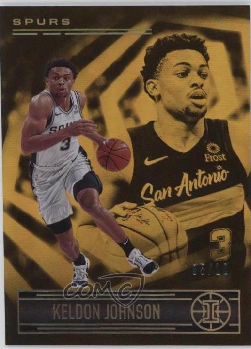 Keldon Johnson [Gold] #6