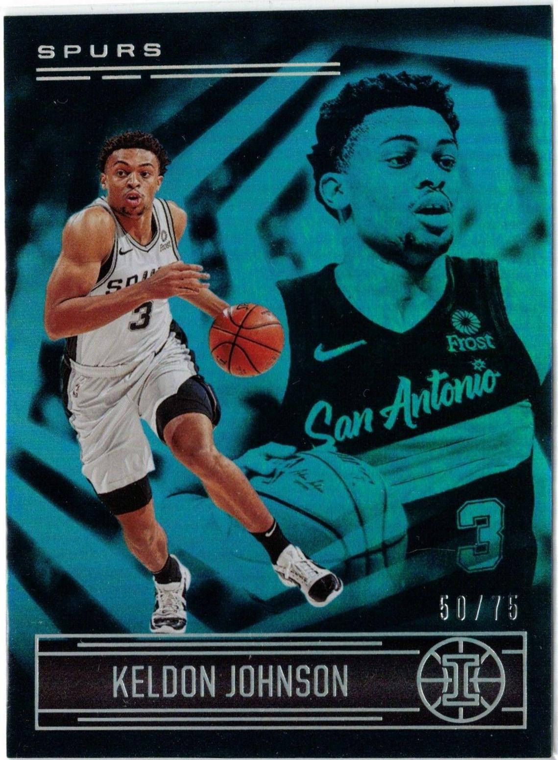 Keldon Johnson [Teal] #6