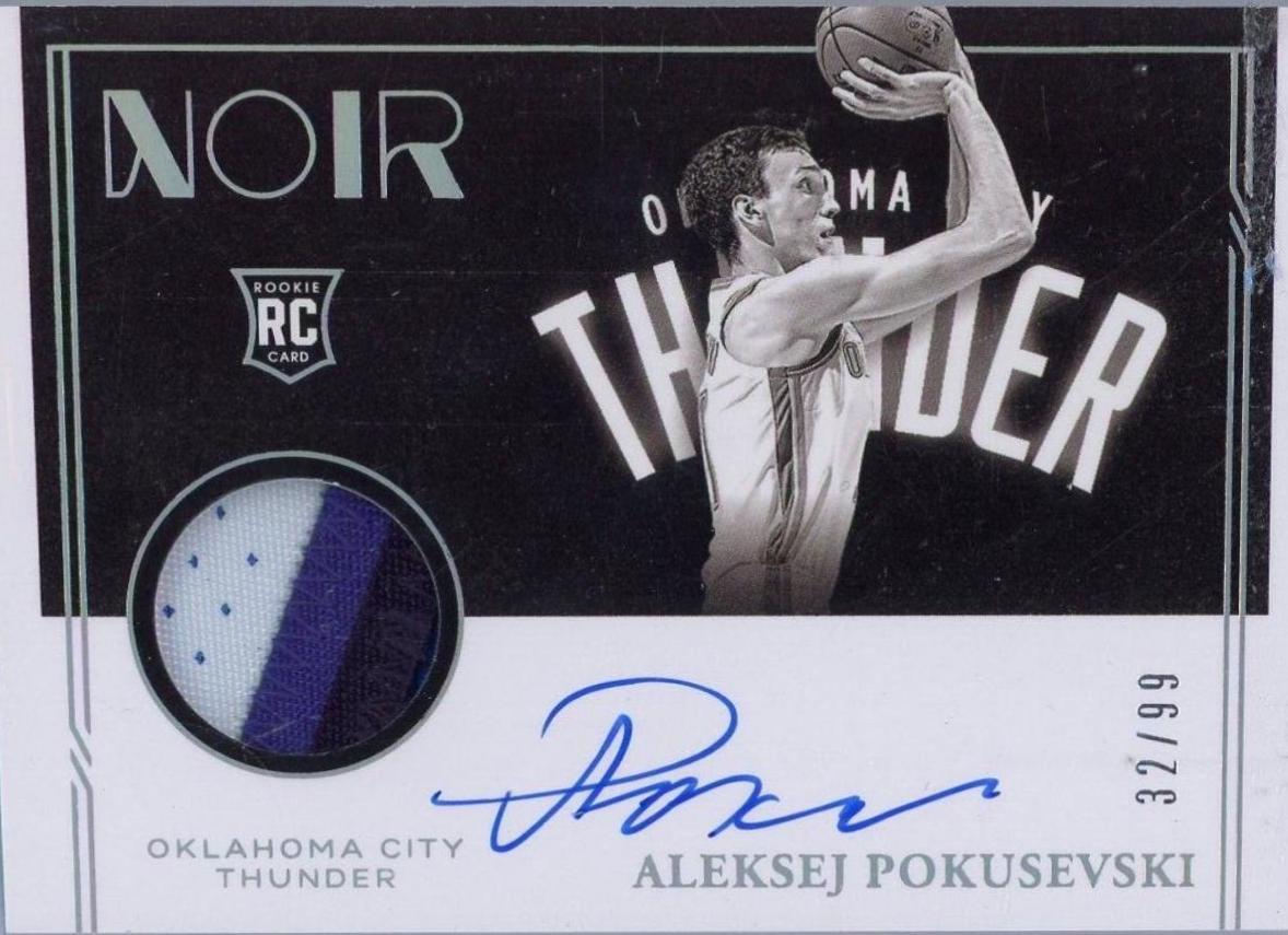 Aleksej Pokusevski [Patch Autograph] #325