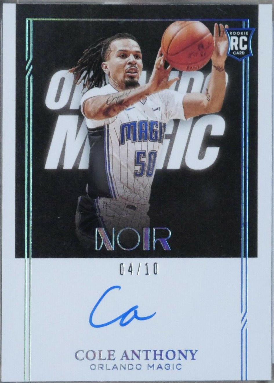 Cole Anthony [Autograph Platinum] #397