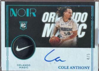 Cole Anthony [Patch Autograph Tag] #357