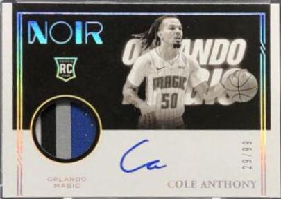 Cole Anthony [Patch Autograph] #317