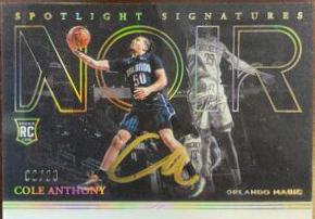 Cole Anthony [Patch Autograph] #357