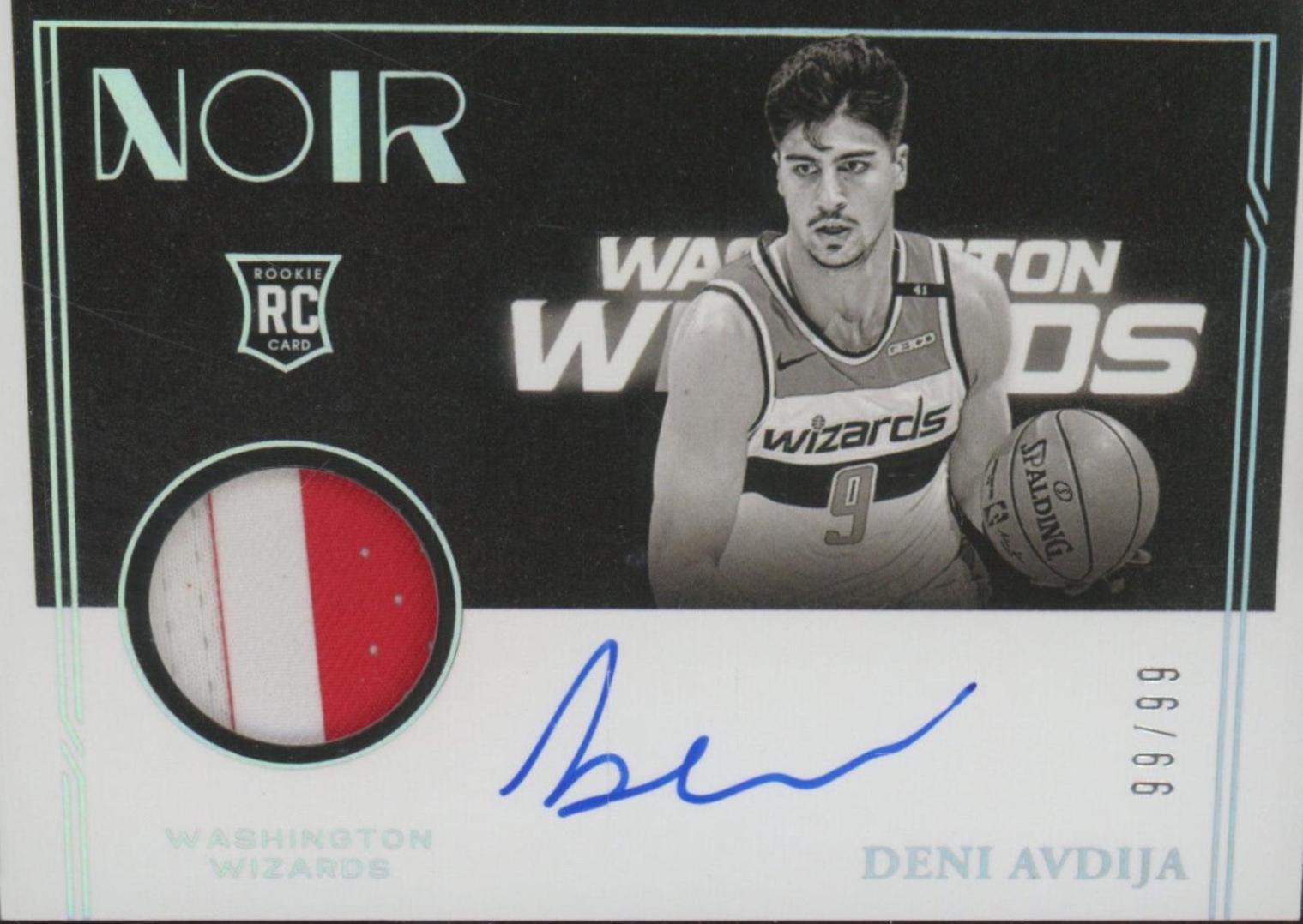Deni Avdija [Patch Autograph] #323
