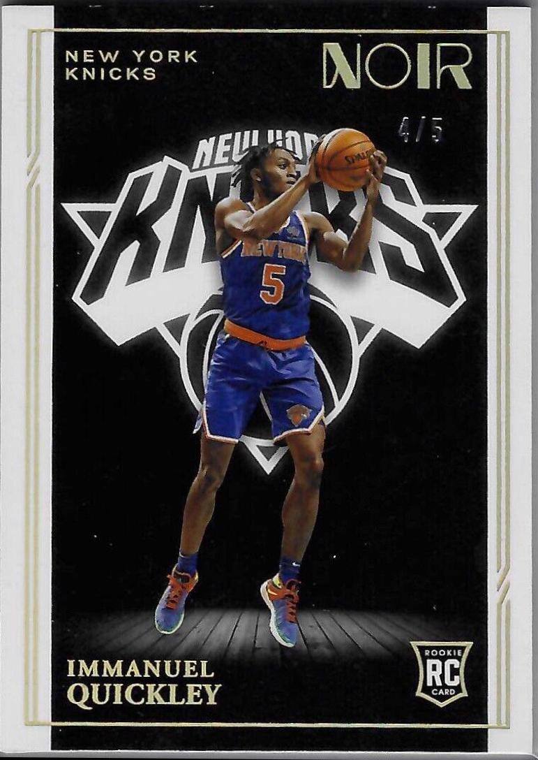 Immanuel Quickley [Holo Gold] #190