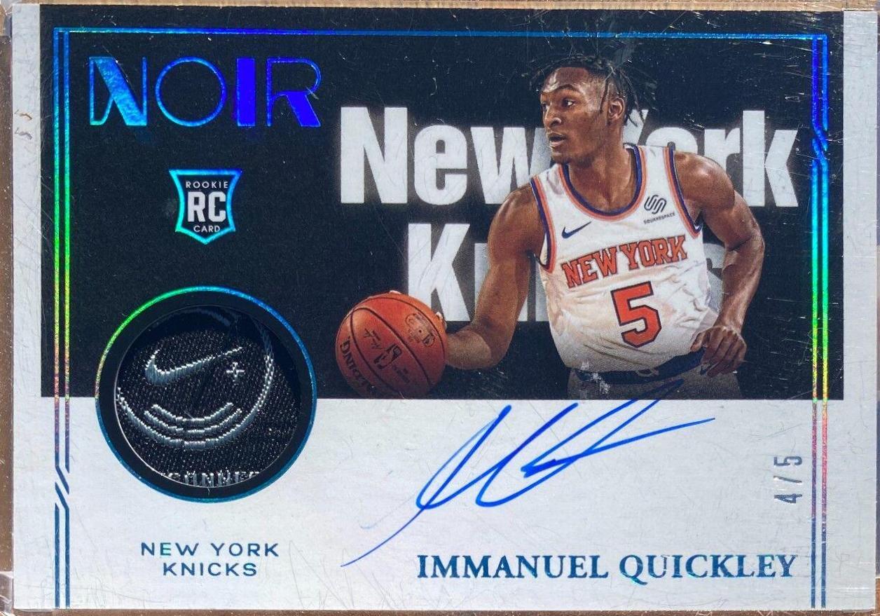 Immanuel Quickley [Patch Autograph Tag] #364