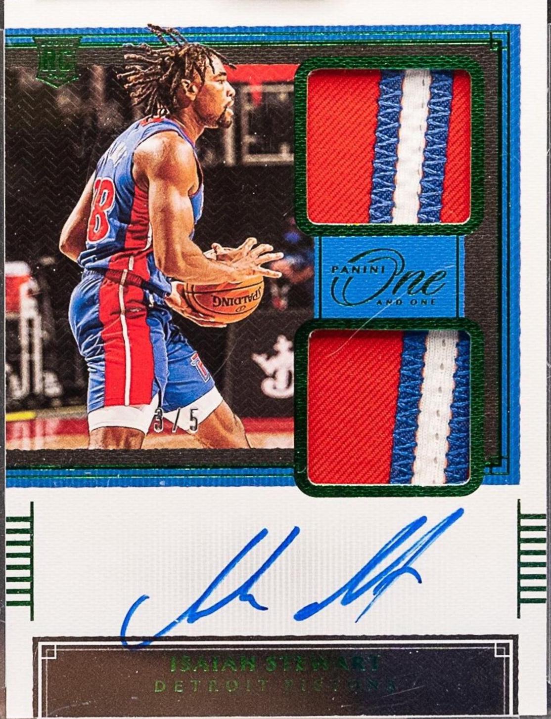 Isaiah Stewart [Patch Autograph Tag] #361
