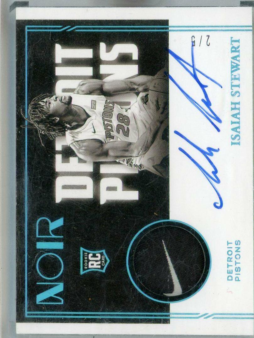 Isaiah Stewart [Patch Autograph] #321