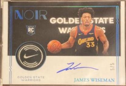 James Wiseman [Patch Autograph Tag] #377