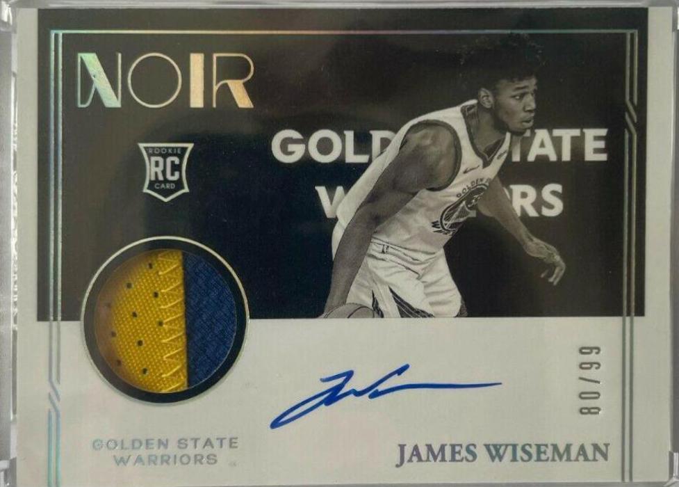 James Wiseman [Patch Autograph] #337