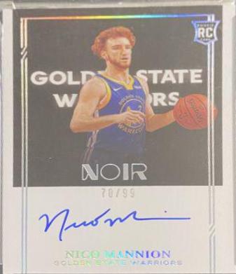 Nico Mannion [Autograph] #396