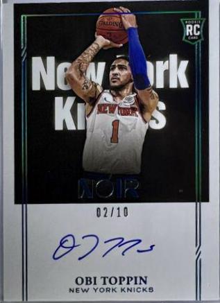 Obi Toppin [Autograph Platinum] #386