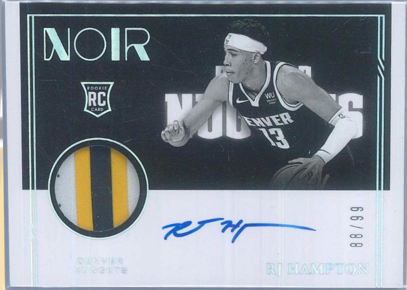 RJ Hampton [Patch Autograph] #318