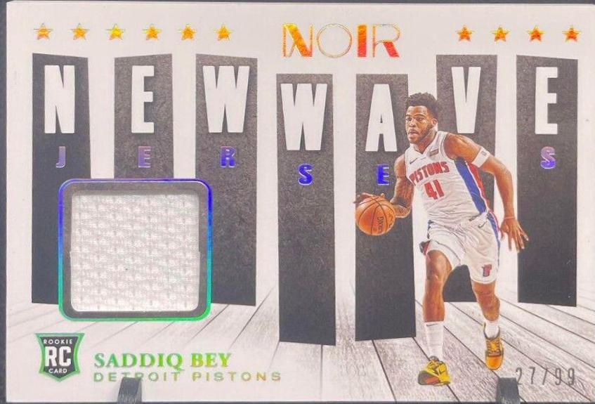 Saddiq Bey [Patch Autograph] #374