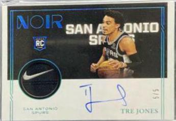 Tre Jones [Patch Autograph Tag] #368