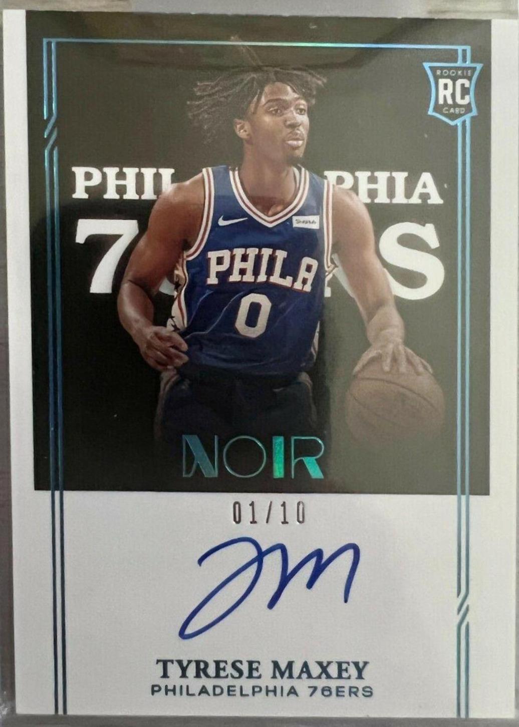 Tyrese Maxey [Autograph Platinum] #388