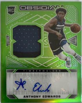 Anthony Edwards [Jersey Autograph Green Flood] #235