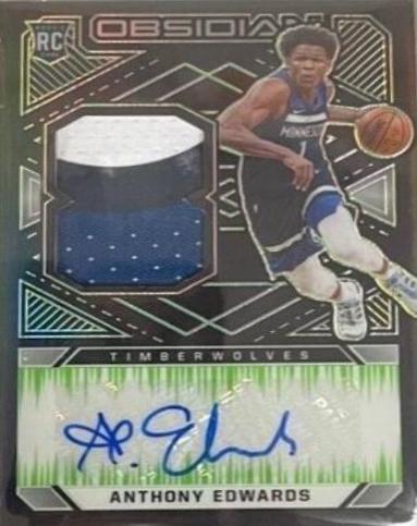 Anthony Edwards [Jersey Autograph Green] #235