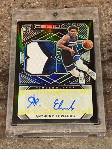 Anthony Edwards [Jersey Autograph Yellow] #235