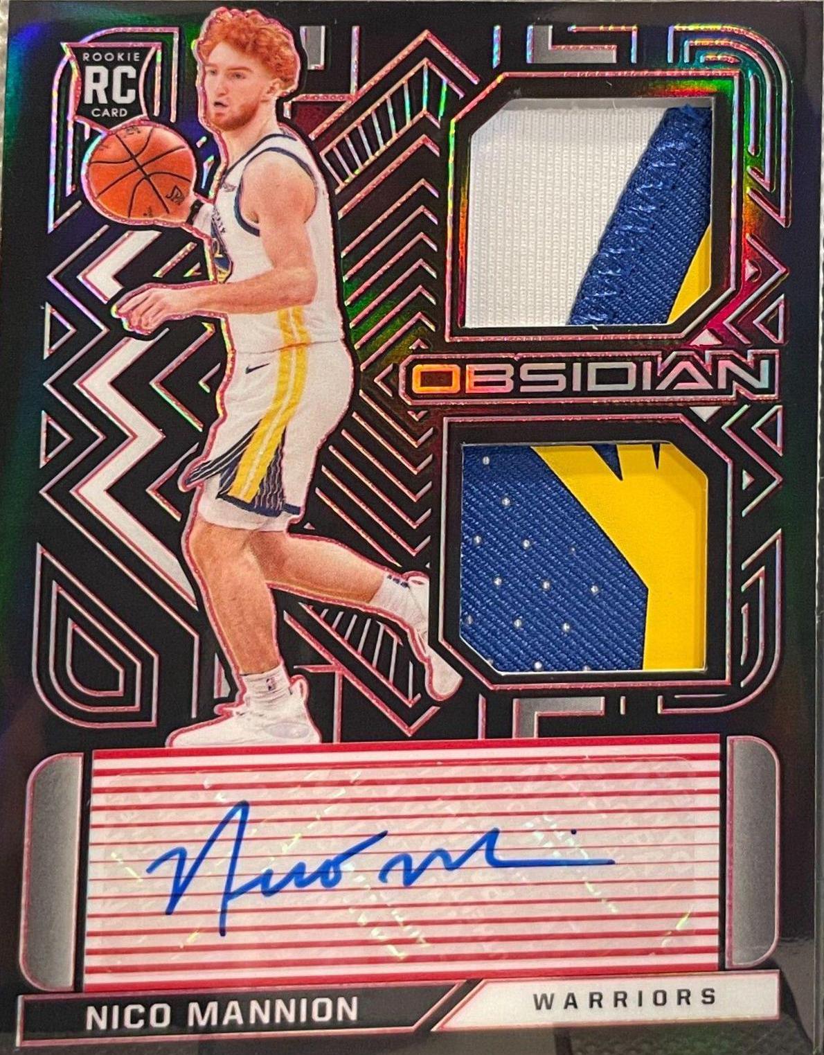 Nico Mannion [Jersey Autograph Red] #204