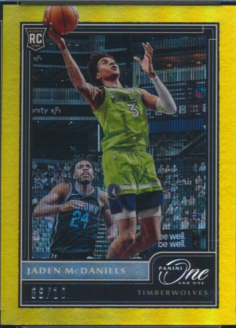 Jaden McDaniels [Gold] #133
