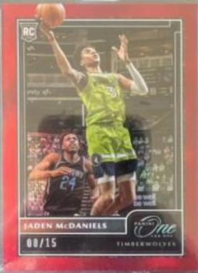Jaden McDaniels [Red] #133