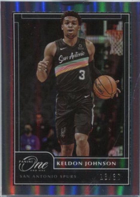 Keldon Johnson [Blue] #14