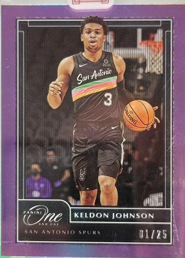 Keldon Johnson [Purple] #14