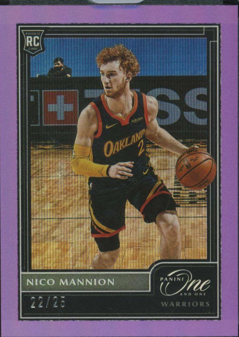Nico Mannion [Purple] #119