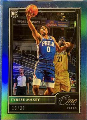Tyrese Maxey [Blue] #114