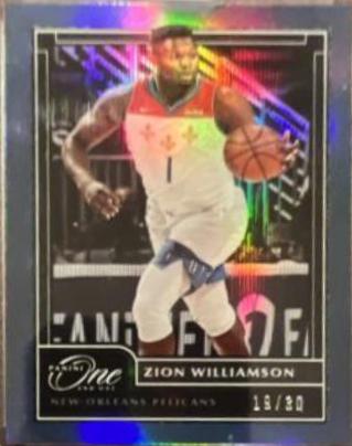 Zion Williamson [Blue] #30