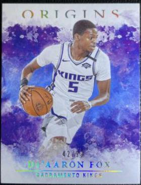 De'Aaron Fox [Blue] #50