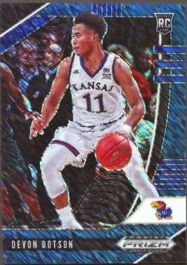 Devon Dotson [Blue Shimmer Prizm] #72