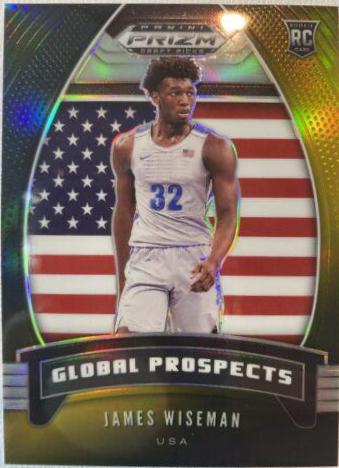 James Wiseman [Black Gold Prizm] #97