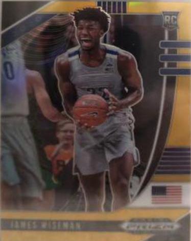 James Wiseman [Gold Prizm] #2