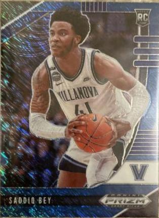 Saddiq Bey [Blue Shimmer Prizm] #19