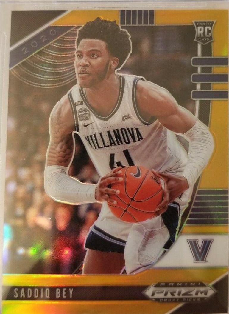 Saddiq Bey [Gold Prizm] #19