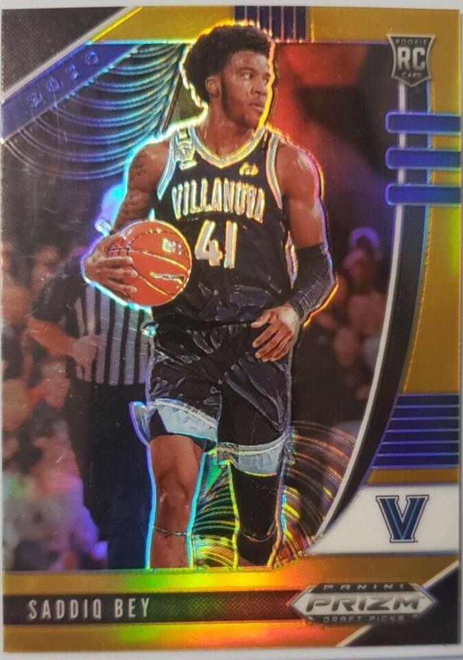 Saddiq Bey [Gold Prizm] #59