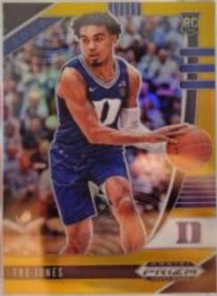 Tre Jones [Gold Prizm] #37