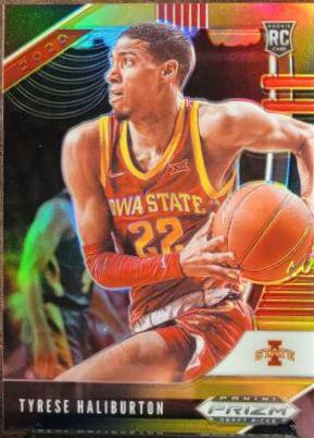 Tyrese Haliburton [Black Gold Prizm] #10