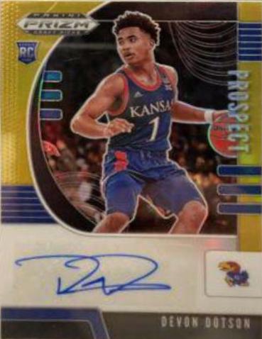 Devon Dotson [Black Gold] #PA-DD