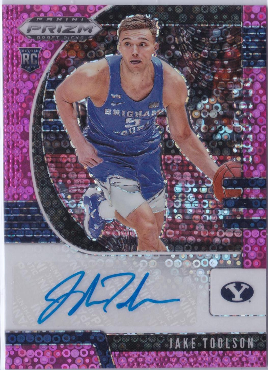 Jake Toolson [Fast Break Pink] #PA-JT