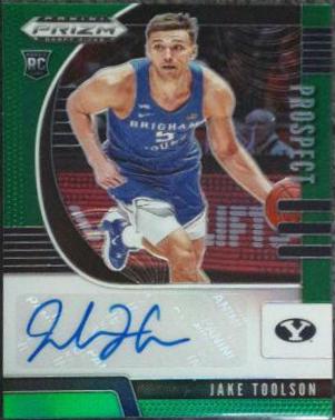 Jake Toolson [Green Prizm] #PA-JT