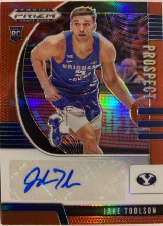 Jake Toolson [Red Prizm] #PA-JT