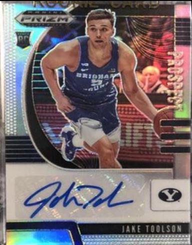 Jake Toolson [Silver Prizm] #PA-JT